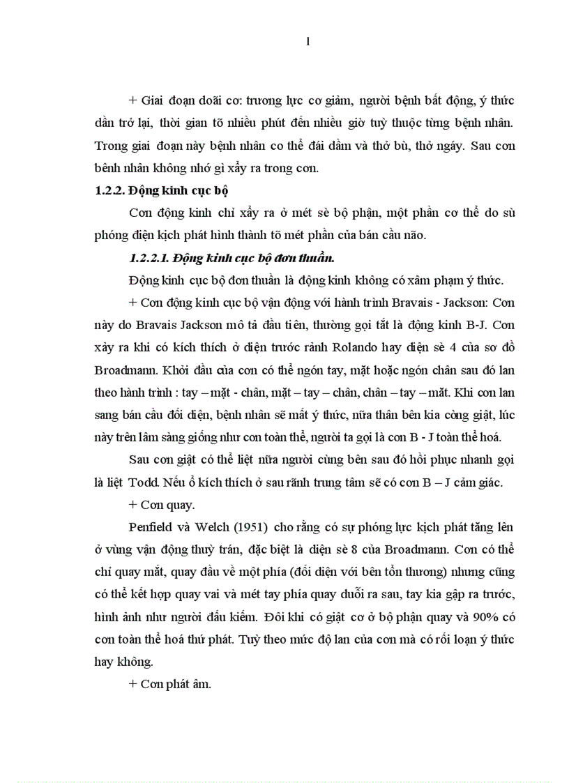 image for page Nghiên cứu một số đặc điểm lâm sàng và hình ảnh học của động kinh ở người trưởng thành tại Khoa Thần kinh Bệnh viện Bạch Mai