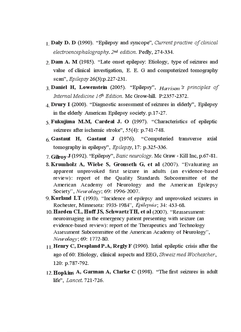 image for page Nghiên cứu một số đặc điểm lâm sàng và hình ảnh học của động kinh ở người trưởng thành tại Khoa Thần kinh Bệnh viện Bạch Mai
