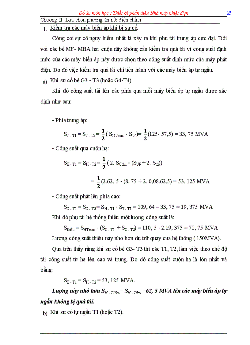 image for page Thiết kế phần điện Nhà máy nhiệt điện 1