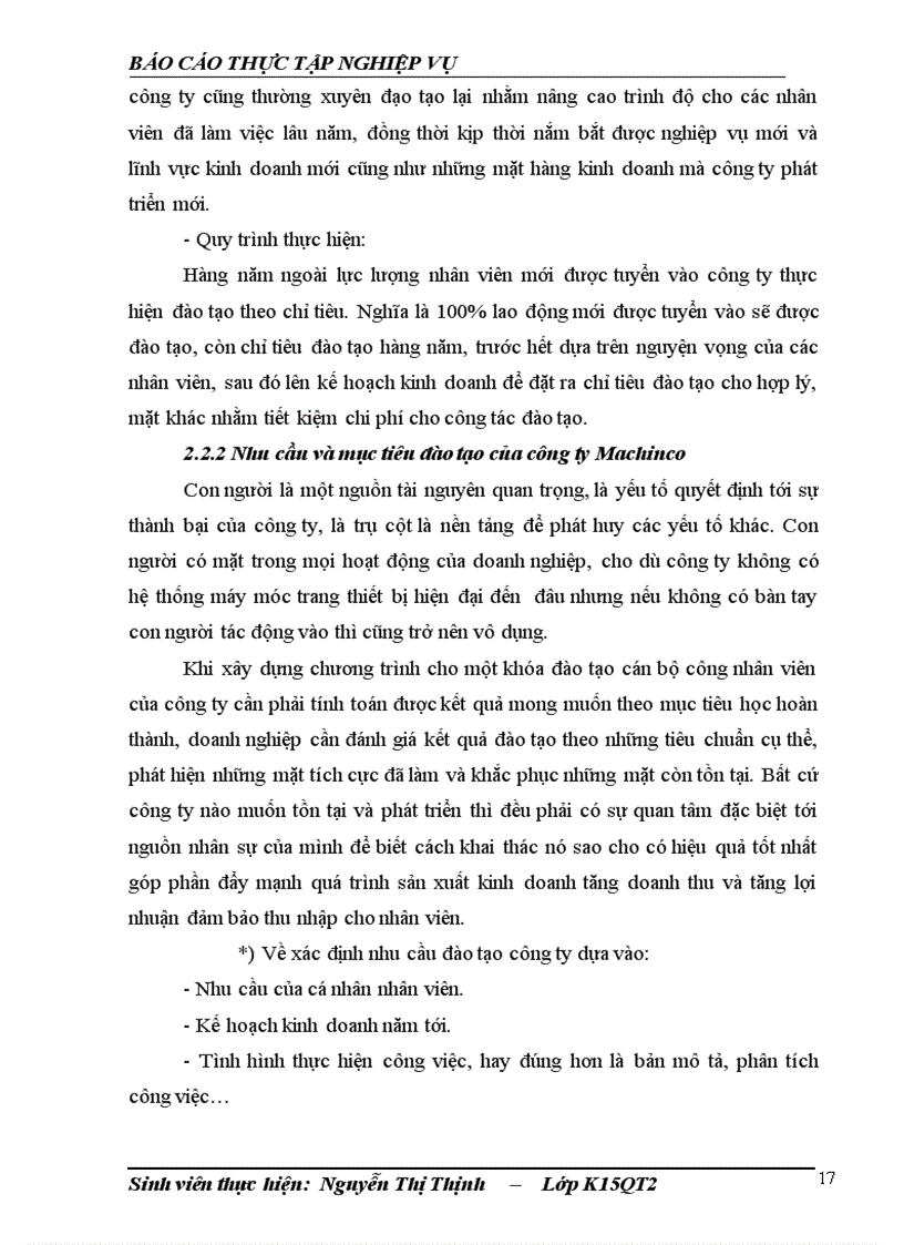 image for page Báo cáo thực tập tổng hợp tại Công ty thiết bị phụ tùng Machinco