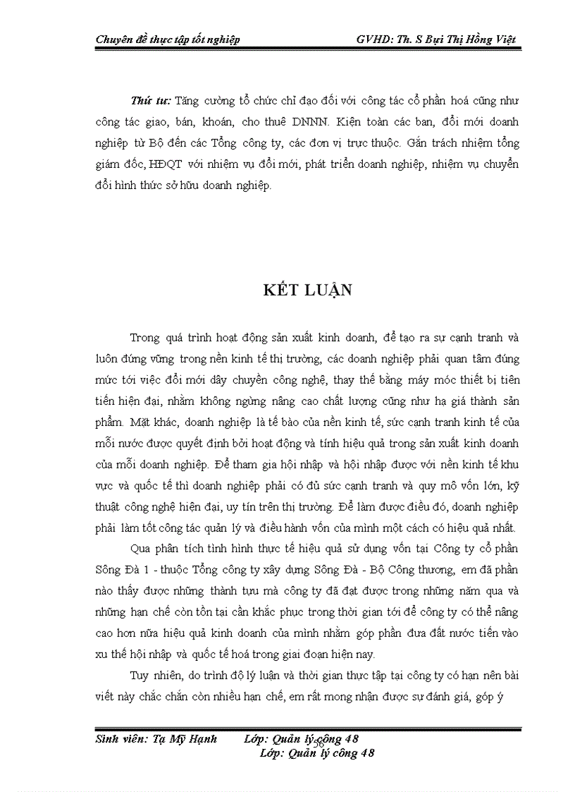 image for page Nâng cao hiệu quả sử dụng vốn của công ty cổ phần Sông Đà 1 1