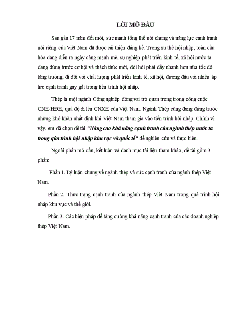 image for page Nâng cao khả năng cạnh tranh của thép 1