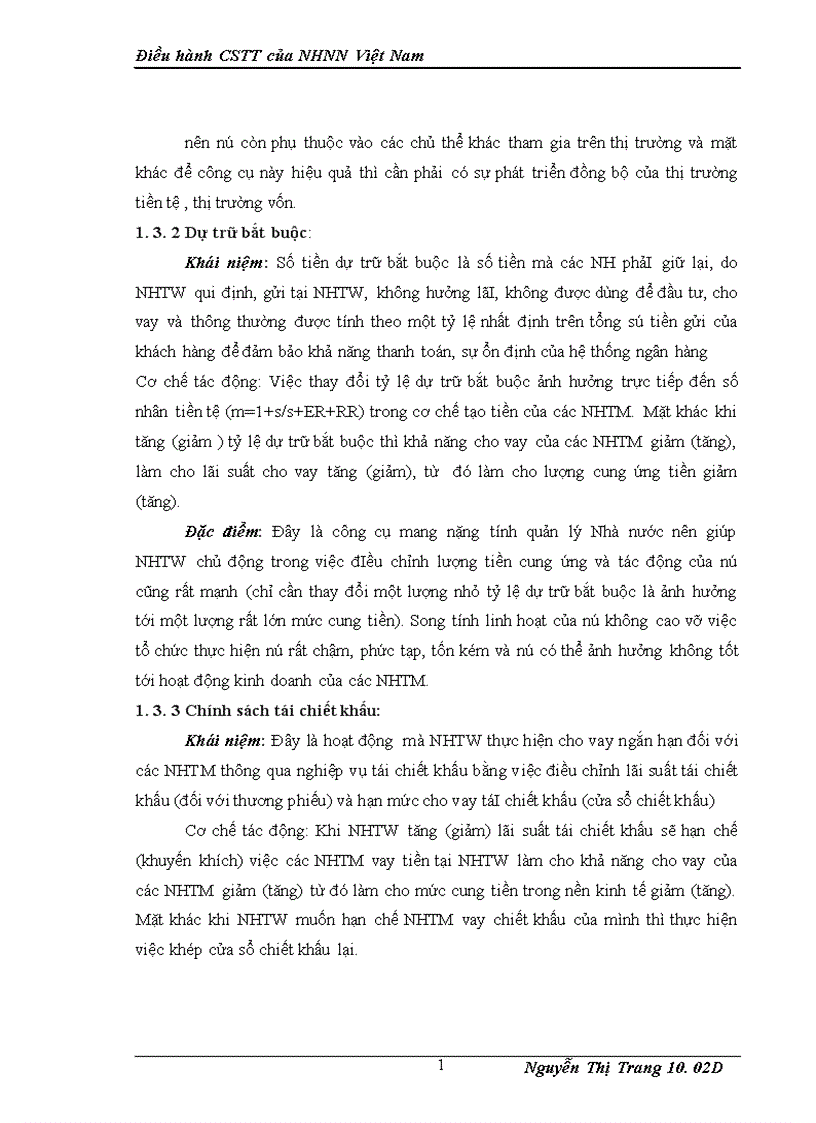 image for page Điều hành CSTT của NHNN Việt Nam