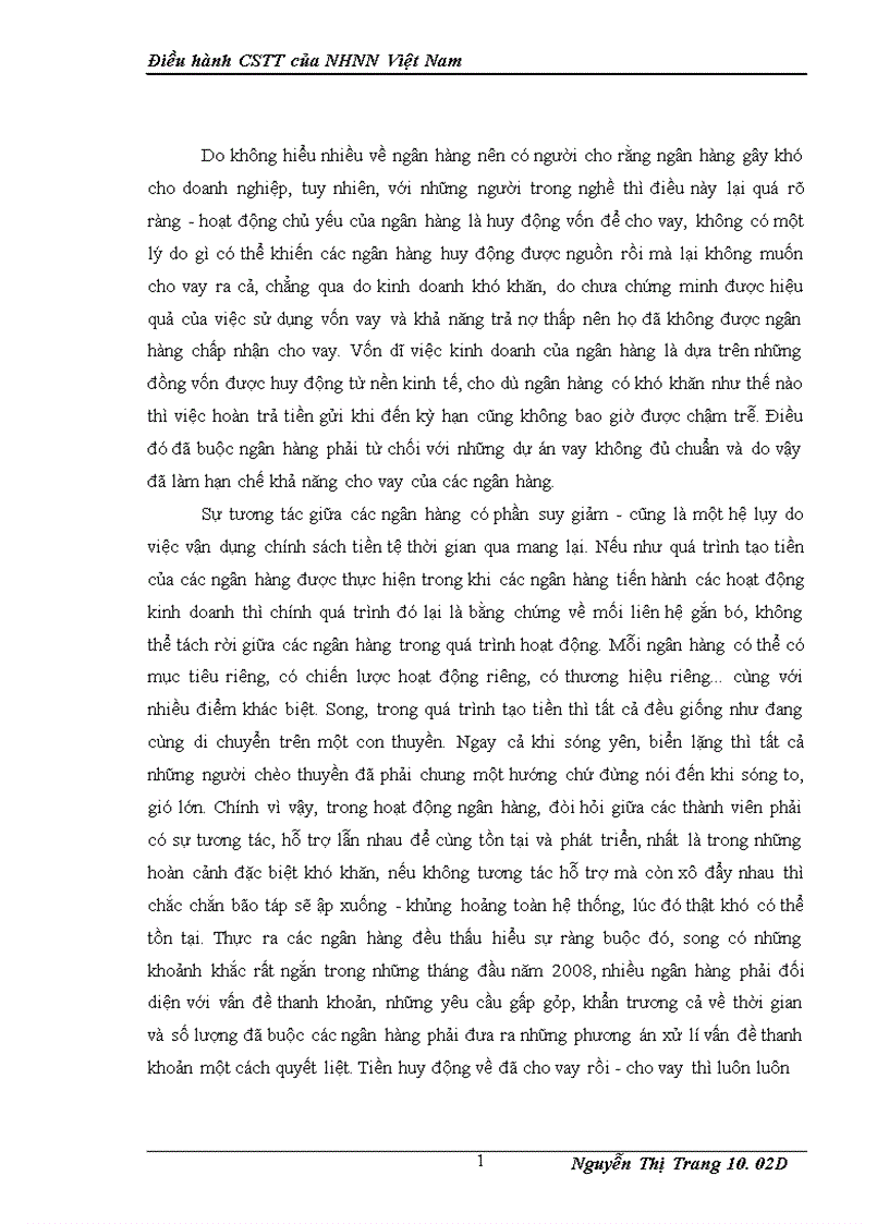 image for page Điều hành CSTT của NHNN Việt Nam