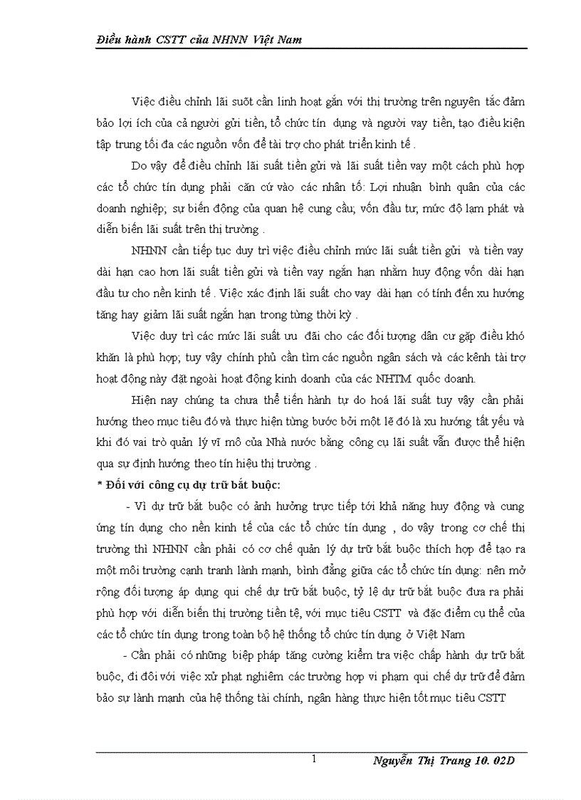 image for page Điều hành CSTT của NHNN Việt Nam