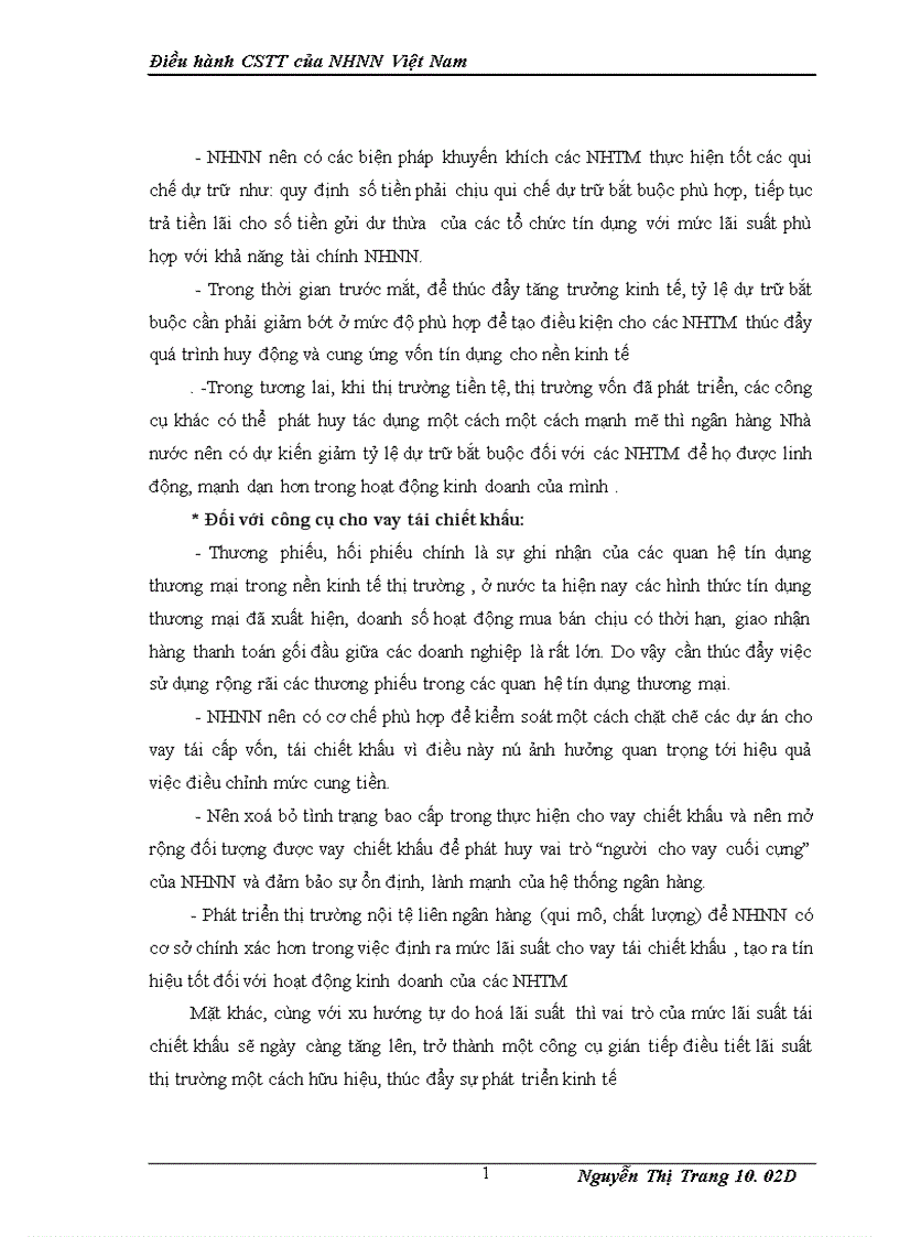 image for page Điều hành CSTT của NHNN Việt Nam