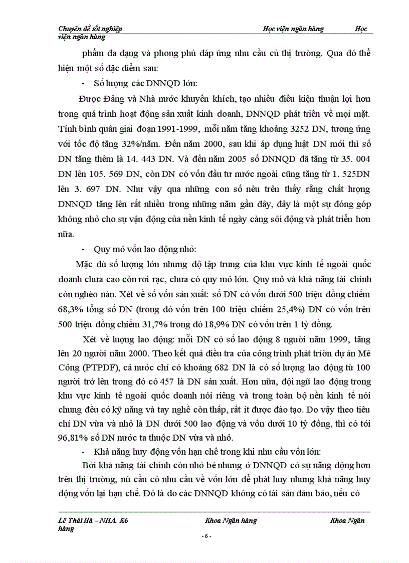image for page Giải pháp mở rộng tín dụng đối với các Doanh nghiệp ngoài quốc doanh tại chi nhánh NHTM cổ phần Bắc Á Hà Nội 1