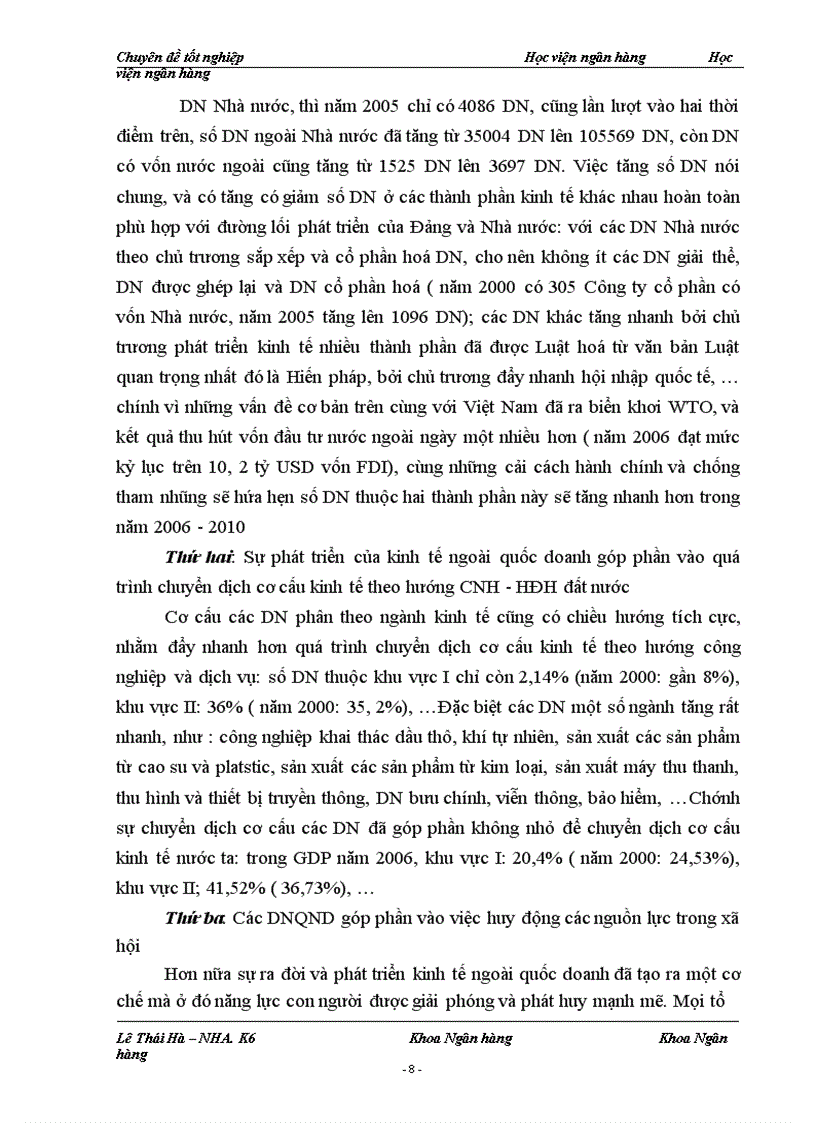 image for page Giải pháp mở rộng tín dụng đối với các Doanh nghiệp ngoài quốc doanh tại chi nhánh NHTM cổ phần Bắc Á Hà Nội 1