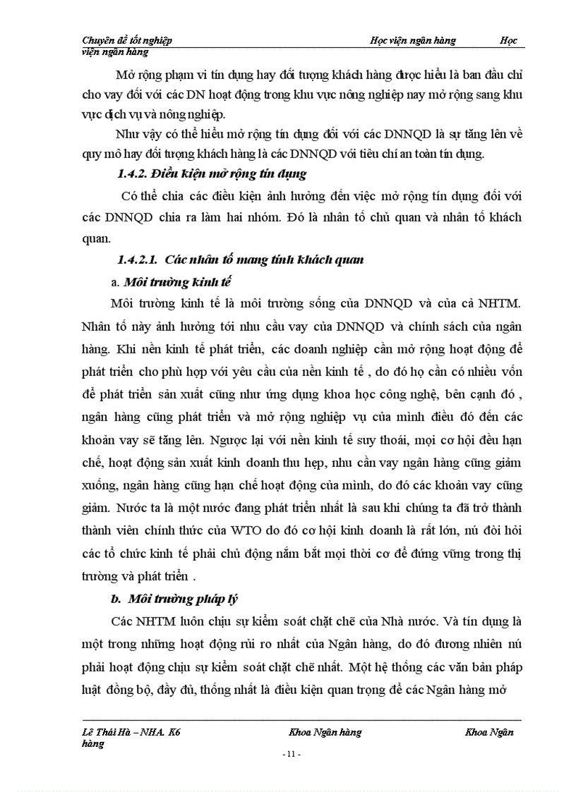 image for page Giải pháp mở rộng tín dụng đối với các Doanh nghiệp ngoài quốc doanh tại chi nhánh NHTM cổ phần Bắc Á Hà Nội 1