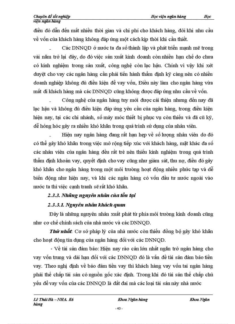 image for page Giải pháp mở rộng tín dụng đối với các Doanh nghiệp ngoài quốc doanh tại chi nhánh NHTM cổ phần Bắc Á Hà Nội 1