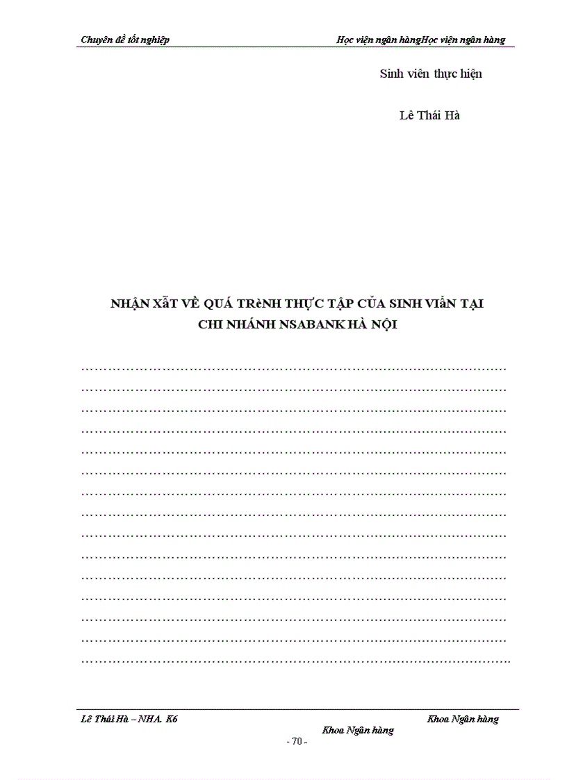 image for page Giải pháp mở rộng tín dụng đối với các Doanh nghiệp ngoài quốc doanh tại chi nhánh NHTM cổ phần Bắc Á Hà Nội 1