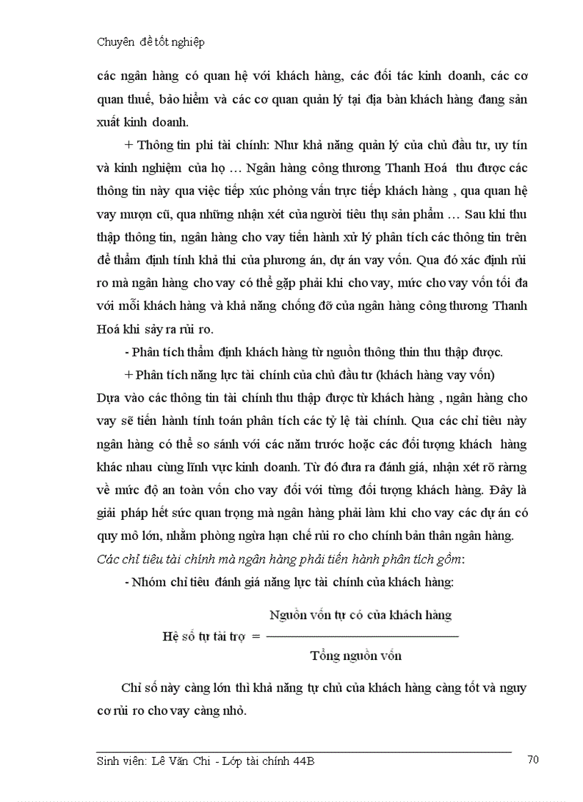 image for page Giải pháp hạn chế rủi ro trong hoạt động cho vay của ngân hàng công thương Thanh Hoá 1