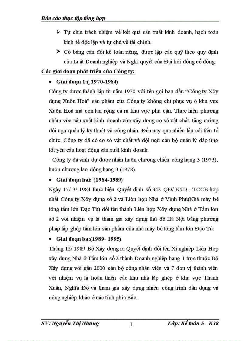 image for page Báo cáo thực tập tổng hợp tại Công ty Cổ phần Xây dựng số 2