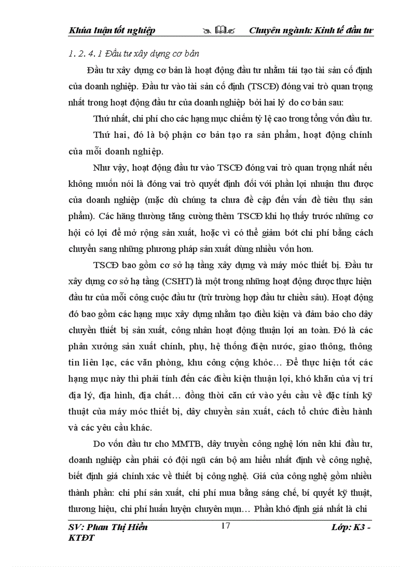 image for page Thực trạng và giải pháp nâng cao hiệu quả đầu tư phát triển tại nhà máy Đúc Mai Lâm