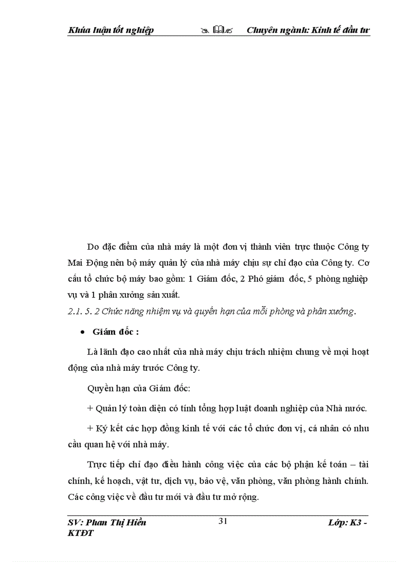 image for page Thực trạng và giải pháp nâng cao hiệu quả đầu tư phát triển tại nhà máy Đúc Mai Lâm