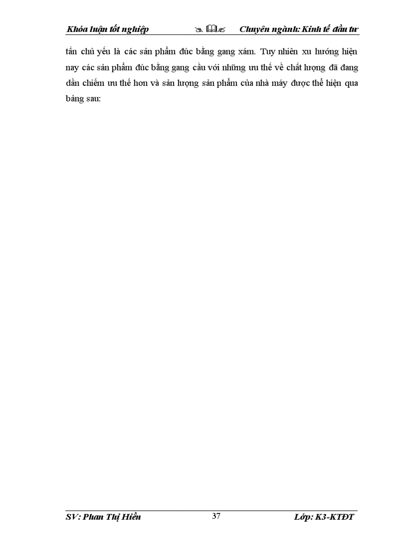 image for page Thực trạng và giải pháp nâng cao hiệu quả đầu tư phát triển tại nhà máy Đúc Mai Lâm