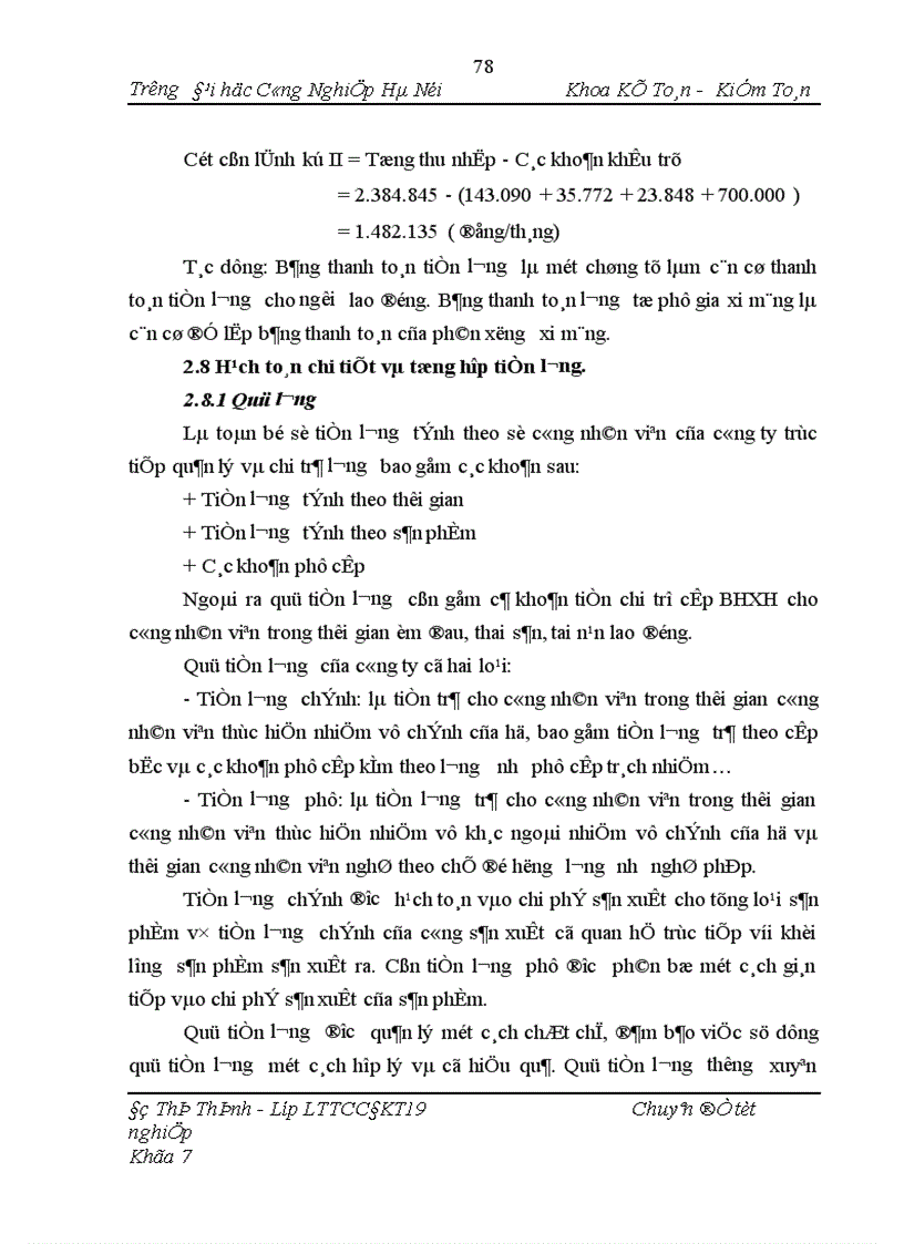 image for page Hoàn thiện kế toán tiền lương và các khoản trích theo lương tại Công ty cổ phần xi măng Sài Sơn