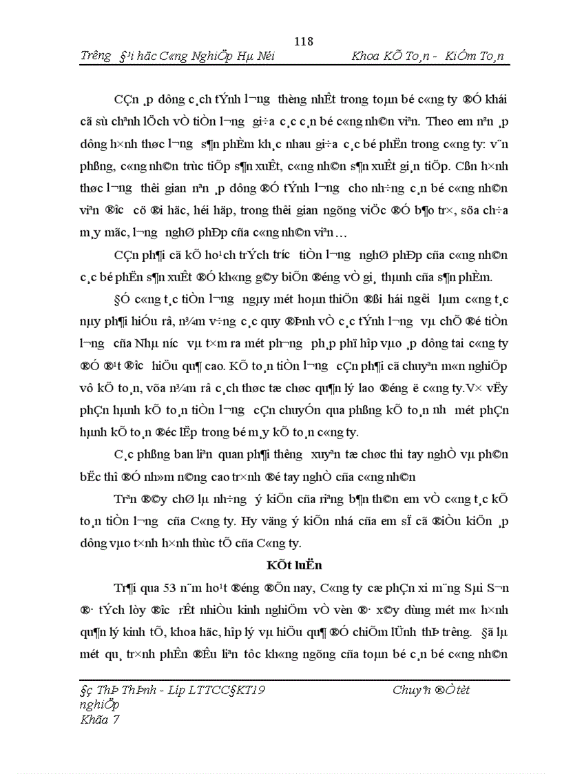 image for page Hoàn thiện kế toán tiền lương và các khoản trích theo lương tại Công ty cổ phần xi măng Sài Sơn
