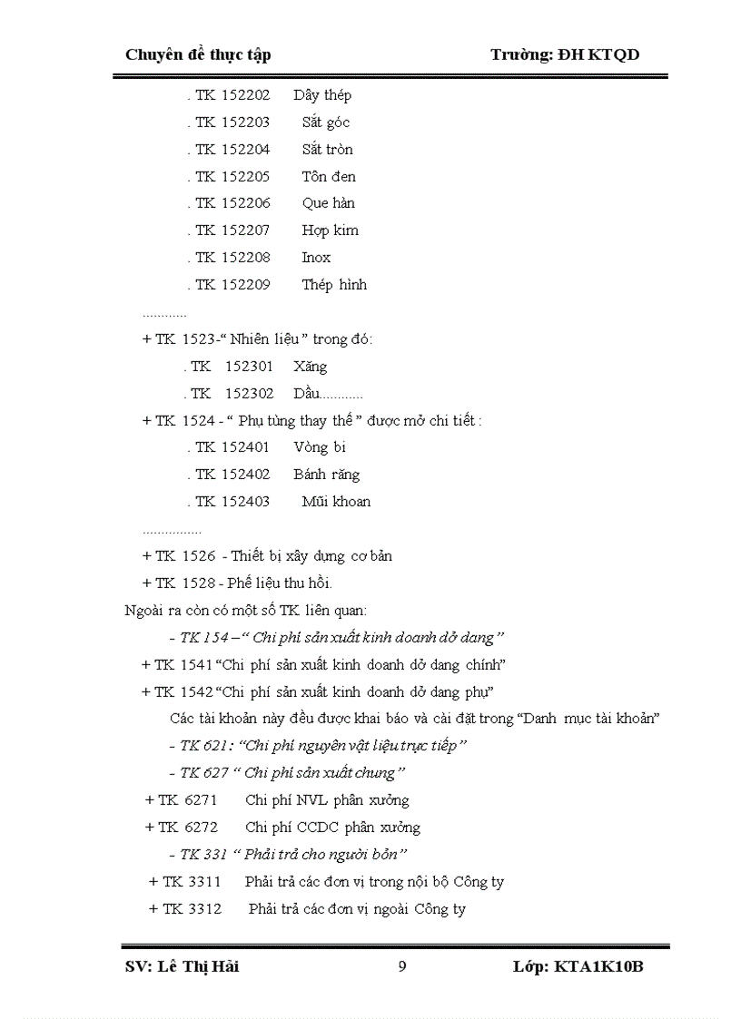 image for page Tổ chức công tác kế toán nguyên vật liệu tại Công ty TNHH xây dựng Khánh Huệ