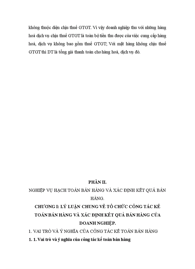 image for page Tổ chức kế toán bán hàng và xác định kết quả bán hàng tại Tổng công ty Thương Mại Hà Nội