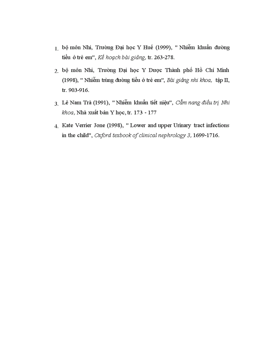 image for page Nhiễm khuẩn tiết niệu ở trẻ em