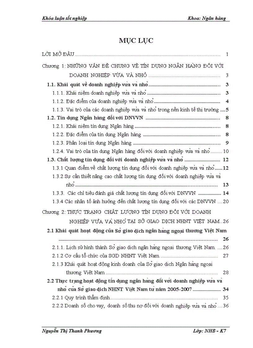 image for page Giải pháp nâng cao chất lượng tín dụng đối với DNVVN tại Sở giao dịch NHNT Việt Nam 1