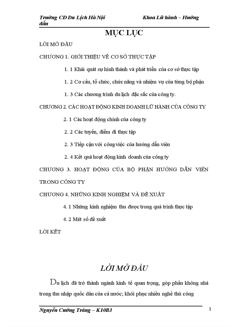 image for page Hoạt động của bộ phận hướng dẫn viên trong công ty Linhphuong travel