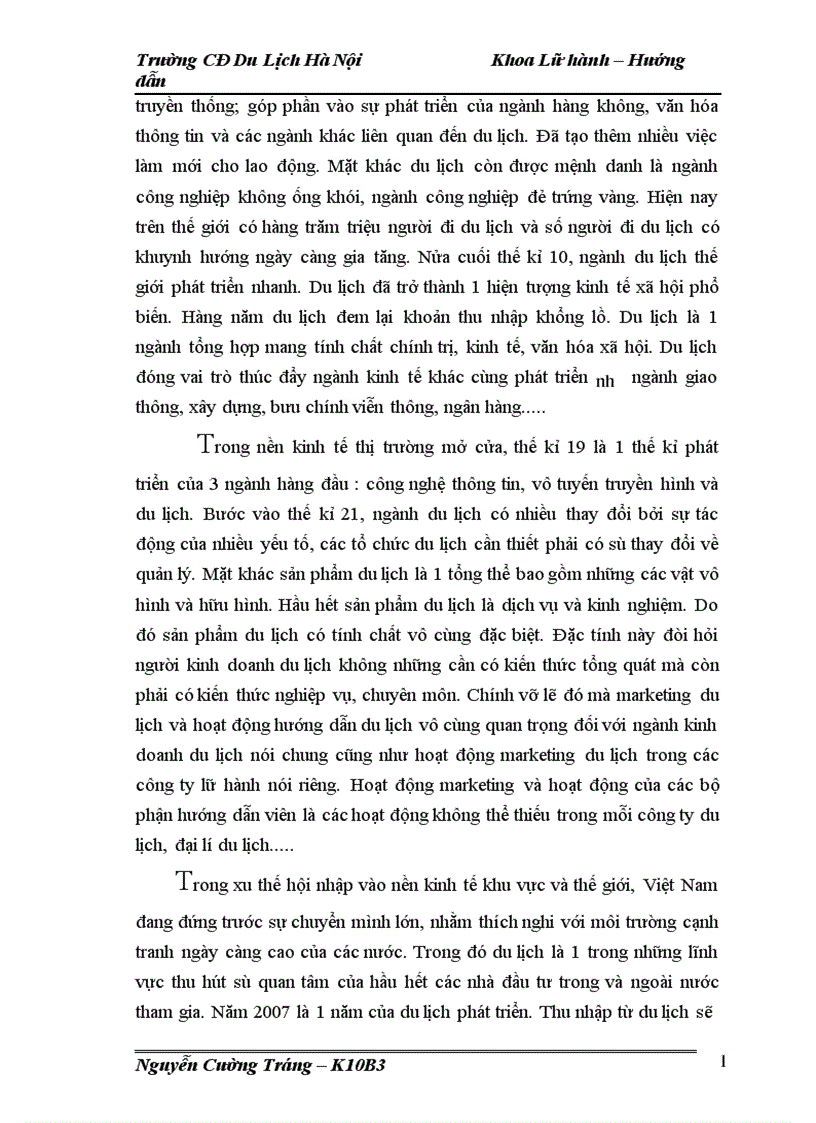 image for page Hoạt động của bộ phận hướng dẫn viên trong công ty Linhphuong travel