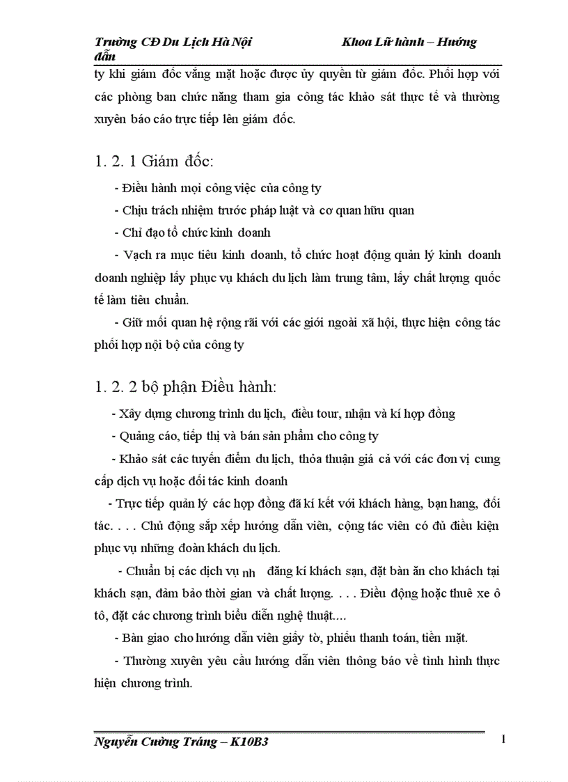 image for page Hoạt động của bộ phận hướng dẫn viên trong công ty Linhphuong travel