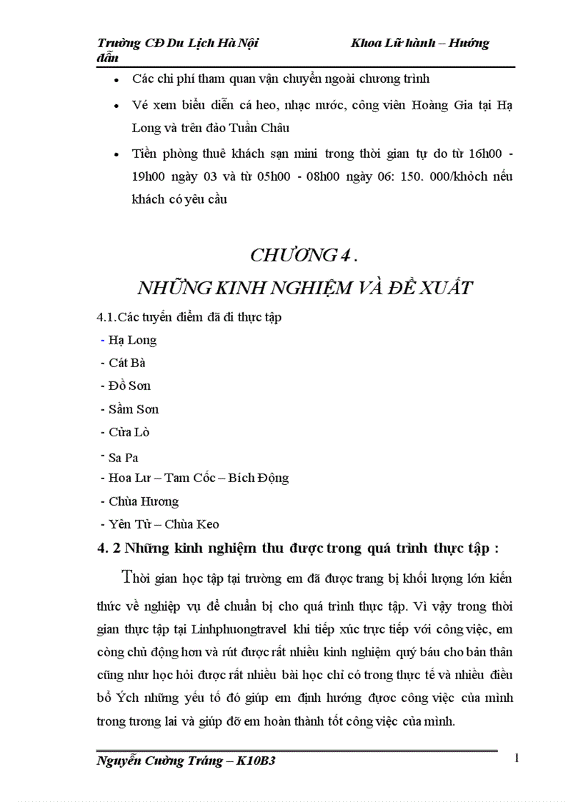 image for page Hoạt động của bộ phận hướng dẫn viên trong công ty Linhphuong travel