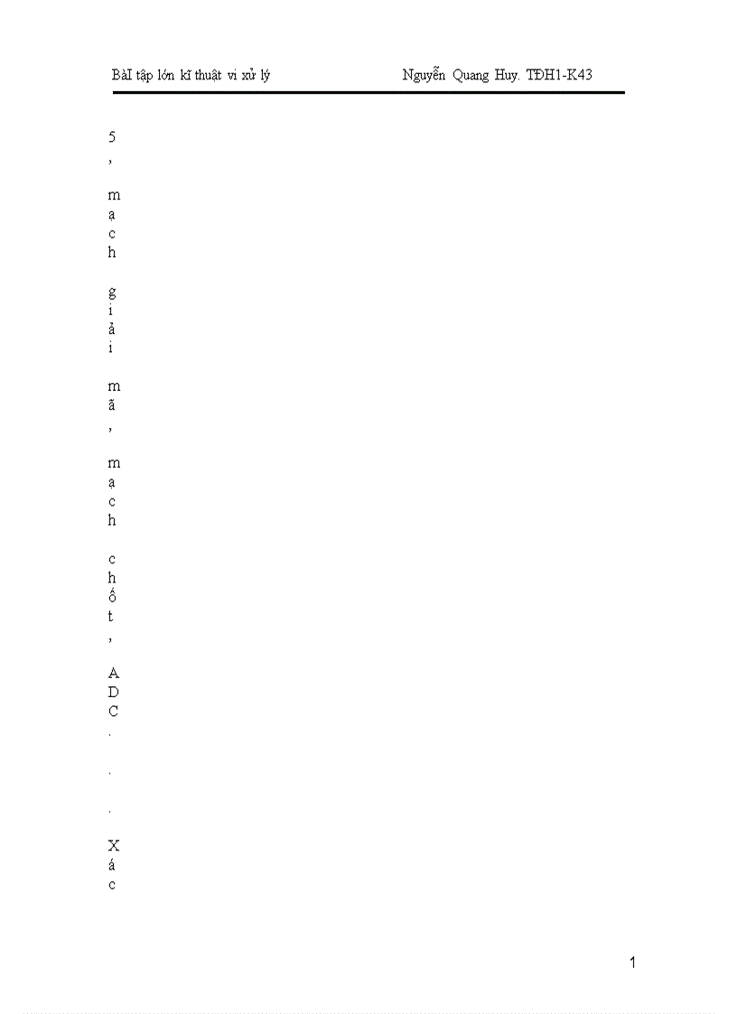 image for page Thiết kế hệ vi xử lý 8 bit 1