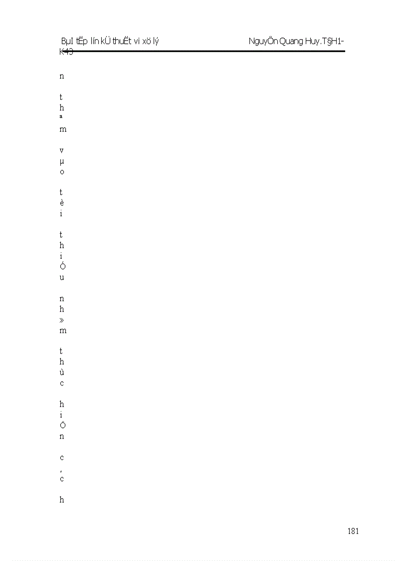 image for page Thiết kế hệ vi xử lý 8 bit 1