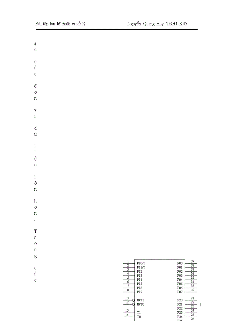 image for page Thiết kế hệ vi xử lý 8 bit 1