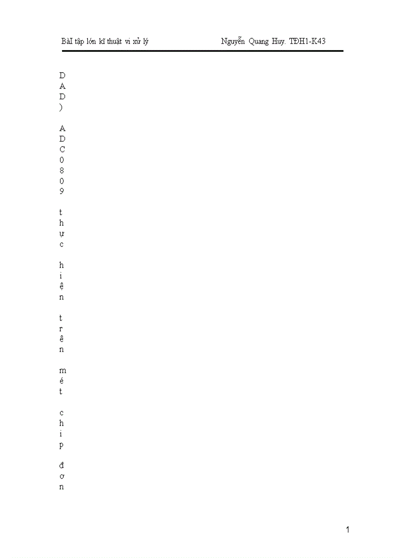 image for page Thiết kế hệ vi xử lý 8 bit 1