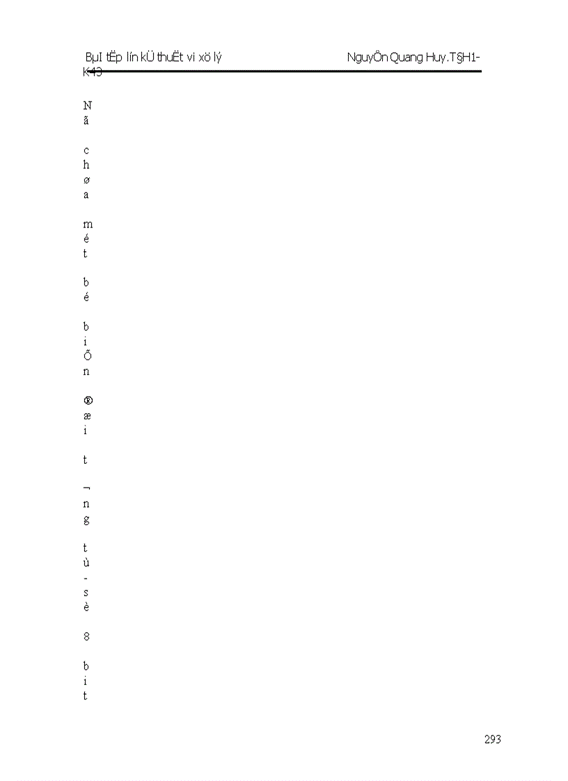 image for page Thiết kế hệ vi xử lý 8 bit 1