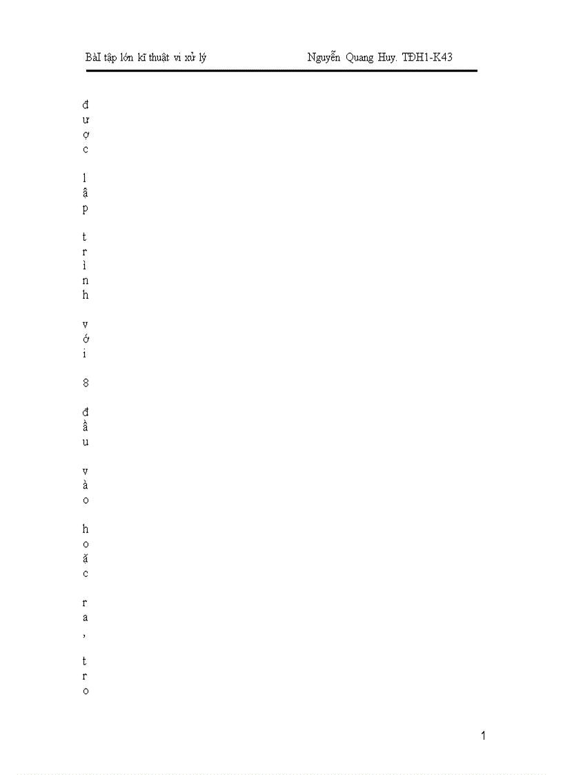 image for page Thiết kế hệ vi xử lý 8 bit 1