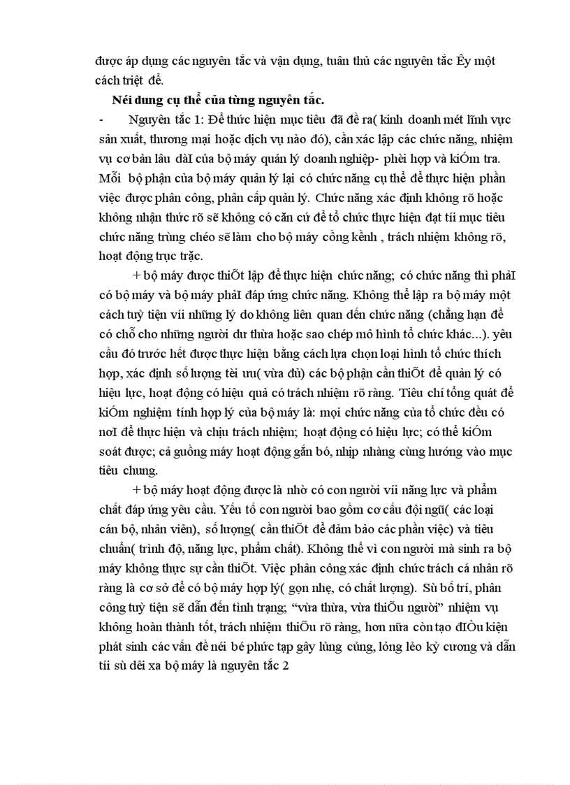 image for page Mối quan hệ và tính tất yếu giữa 8 nguyên tắc trong doanh nghiệp