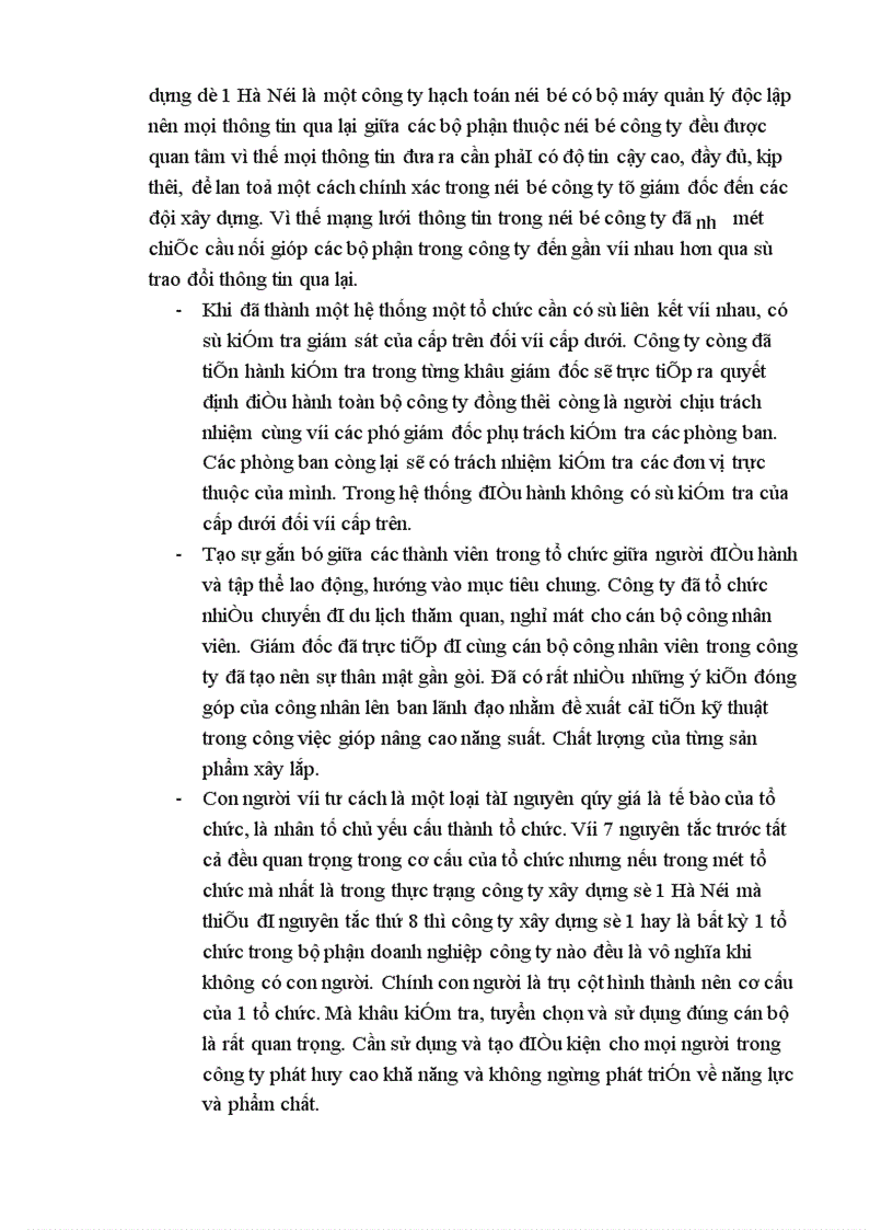 image for page Mối quan hệ và tính tất yếu giữa 8 nguyên tắc trong doanh nghiệp