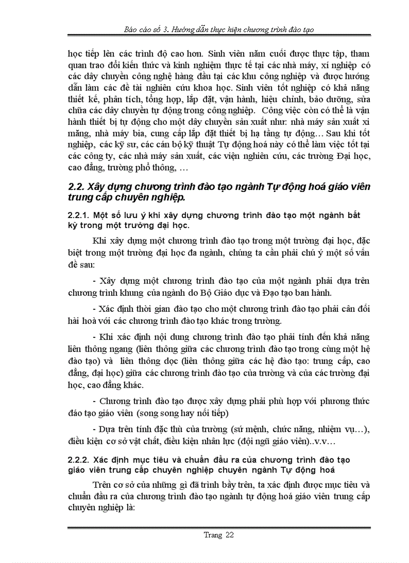 image for page thực trạng chương trình đào tạo ngành tự động hóa theo học chế tín chỉ