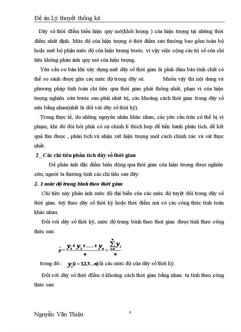 image for page Dùng phương pháp dãy số thời gian để phân tích sự biến động tổng doanh thu của công ty TNHH Thiết bị Giặt Là Công nghiệp và dự báo năm 2004 1