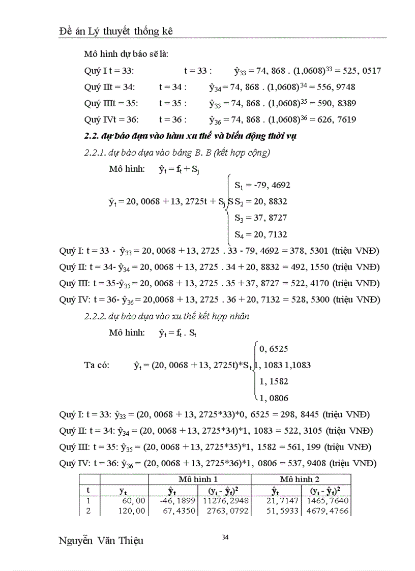 image for page Dùng phương pháp dãy số thời gian để phân tích sự biến động tổng doanh thu của công ty TNHH Thiết bị Giặt Là Công nghiệp và dự báo năm 2004 1