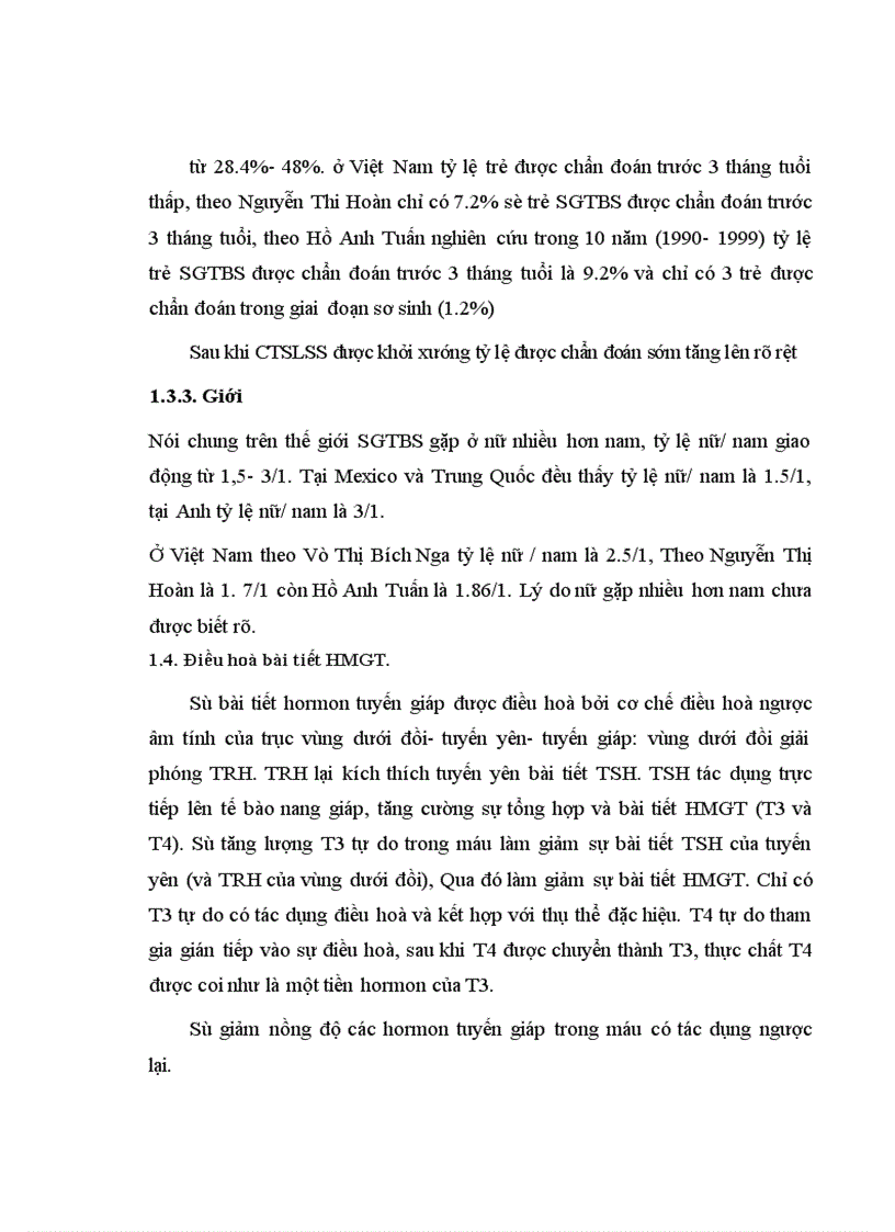 image for page Sự phát triển thể chất tâm thần và một số yếu tố ảnh hưởng ở trẻ suy giáp trạng bẩm sinh đang điều trị tại Bệnh viện Nhi Trung ương