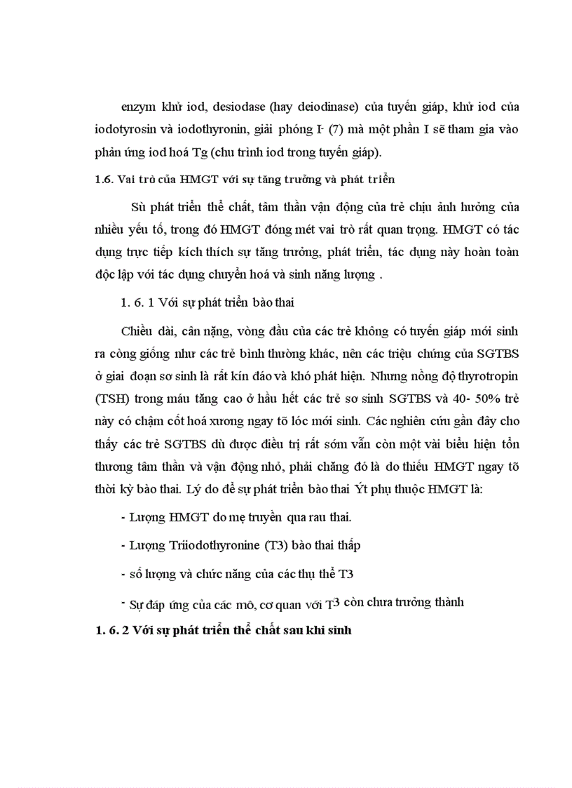 image for page Sự phát triển thể chất tâm thần và một số yếu tố ảnh hưởng ở trẻ suy giáp trạng bẩm sinh đang điều trị tại Bệnh viện Nhi Trung ương