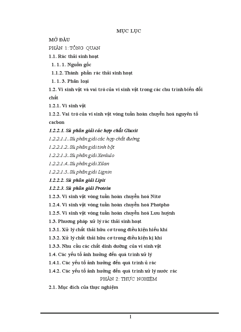 image for page Phân lập tuyển chọn và ứng dụng một số vi khuẩn có khả năng phân giải xenlulo góp phần xử lý rác thải sinh hoạt