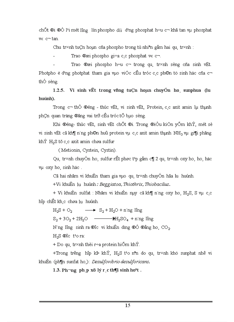 image for page Phân lập tuyển chọn và ứng dụng một số vi khuẩn có khả năng phân giải xenlulo góp phần xử lý rác thải sinh hoạt