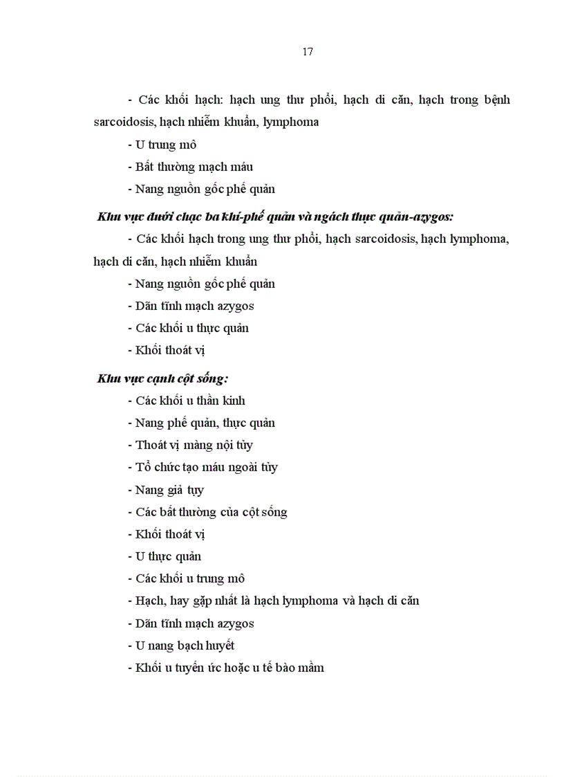 image for page Mô tả đặc điểm hình ảnh và giá trị chẩn đoán của cắt lớp vi tính đối với U quái trung thất