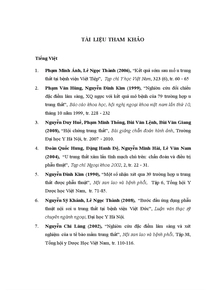 image for page Mô tả đặc điểm hình ảnh và giá trị chẩn đoán của cắt lớp vi tính đối với U quái trung thất