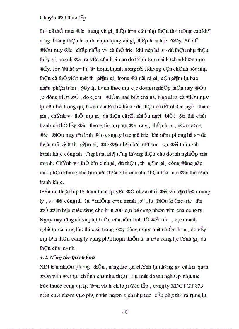 image for page Thực trạng và giải pháp nhằm nâng cao sức cạnh tranh trong đấu thầu ở công ty xây dựng công trình giao thông 873 1