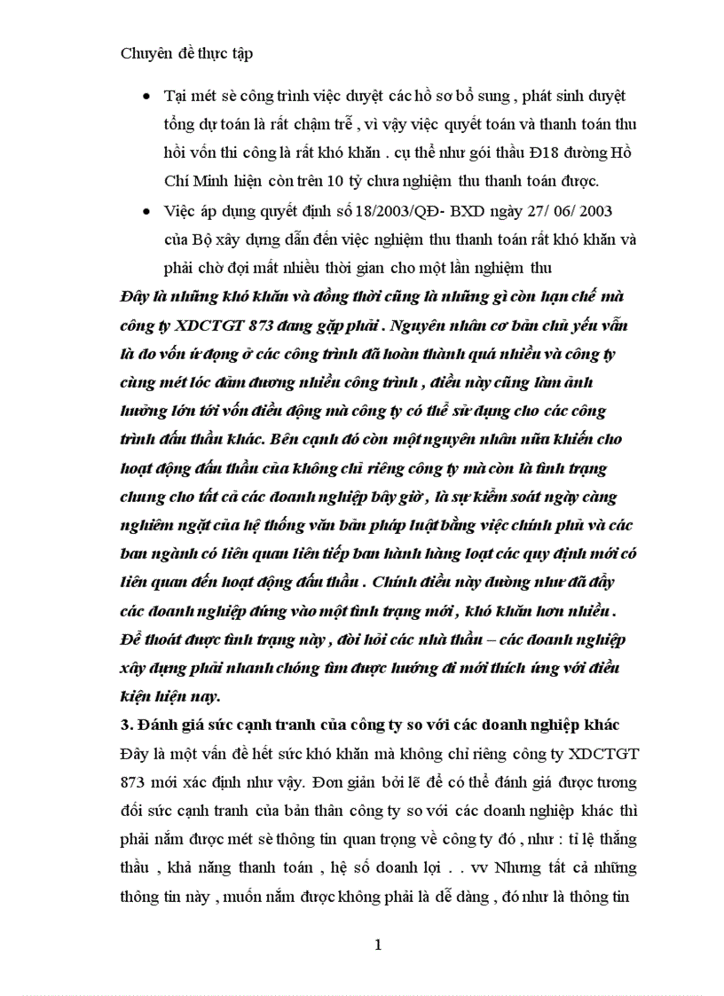 image for page Thực trạng và giải pháp nhằm nâng cao sức cạnh tranh trong đấu thầu ở công ty xây dựng công trình giao thông 873 1