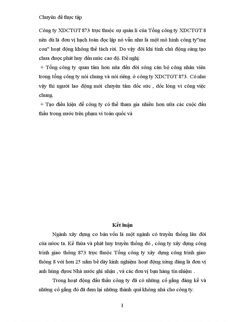 image for page Thực trạng và giải pháp nhằm nâng cao sức cạnh tranh trong đấu thầu ở công ty xây dựng công trình giao thông 873 1